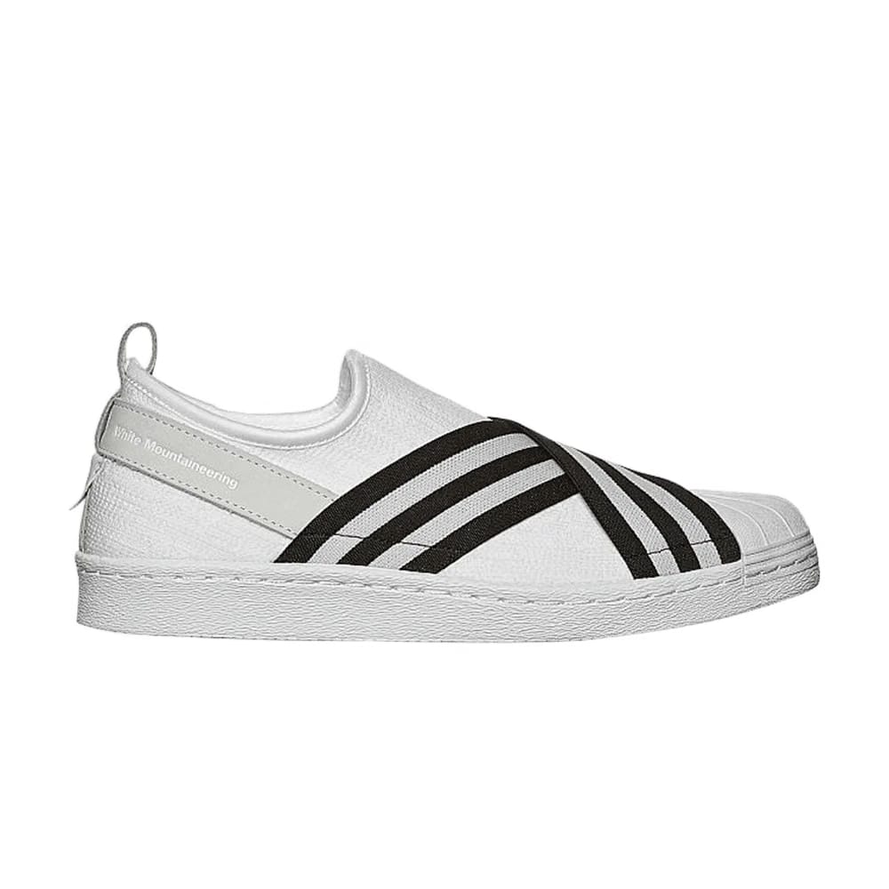 White Mountaineering x adidas Superstar Slip-On White Black