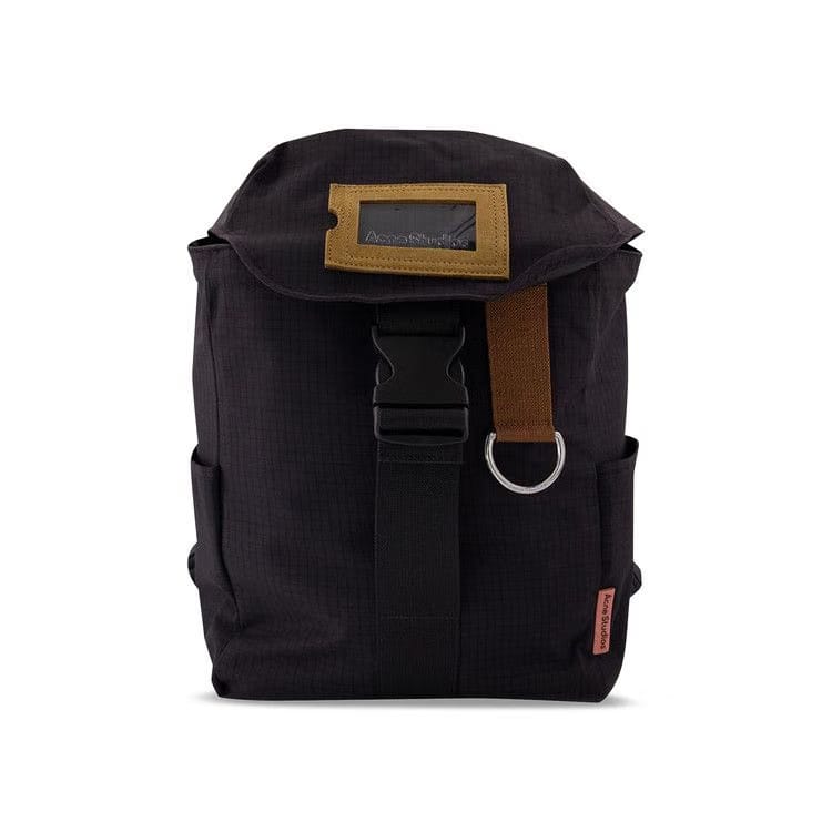 Acne Studios Nylon Backpack Black