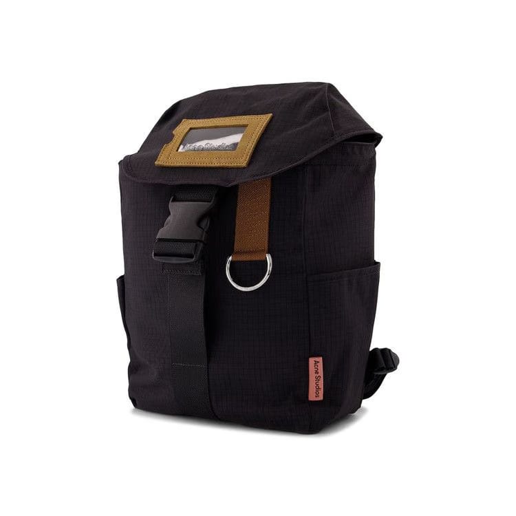 Acne Studios Nylon Backpack Black