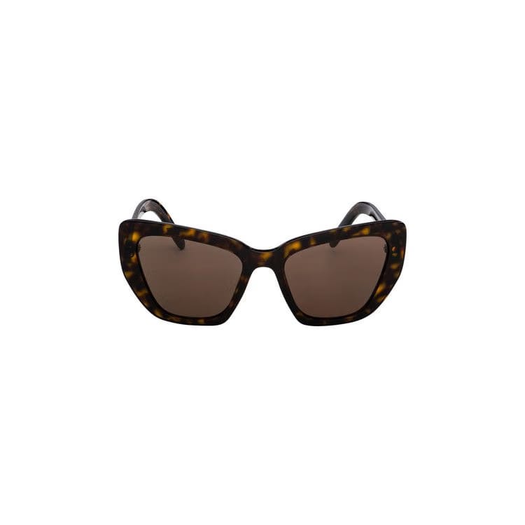 Prada Cat Eye Frame Acetate Sunglasses Brown