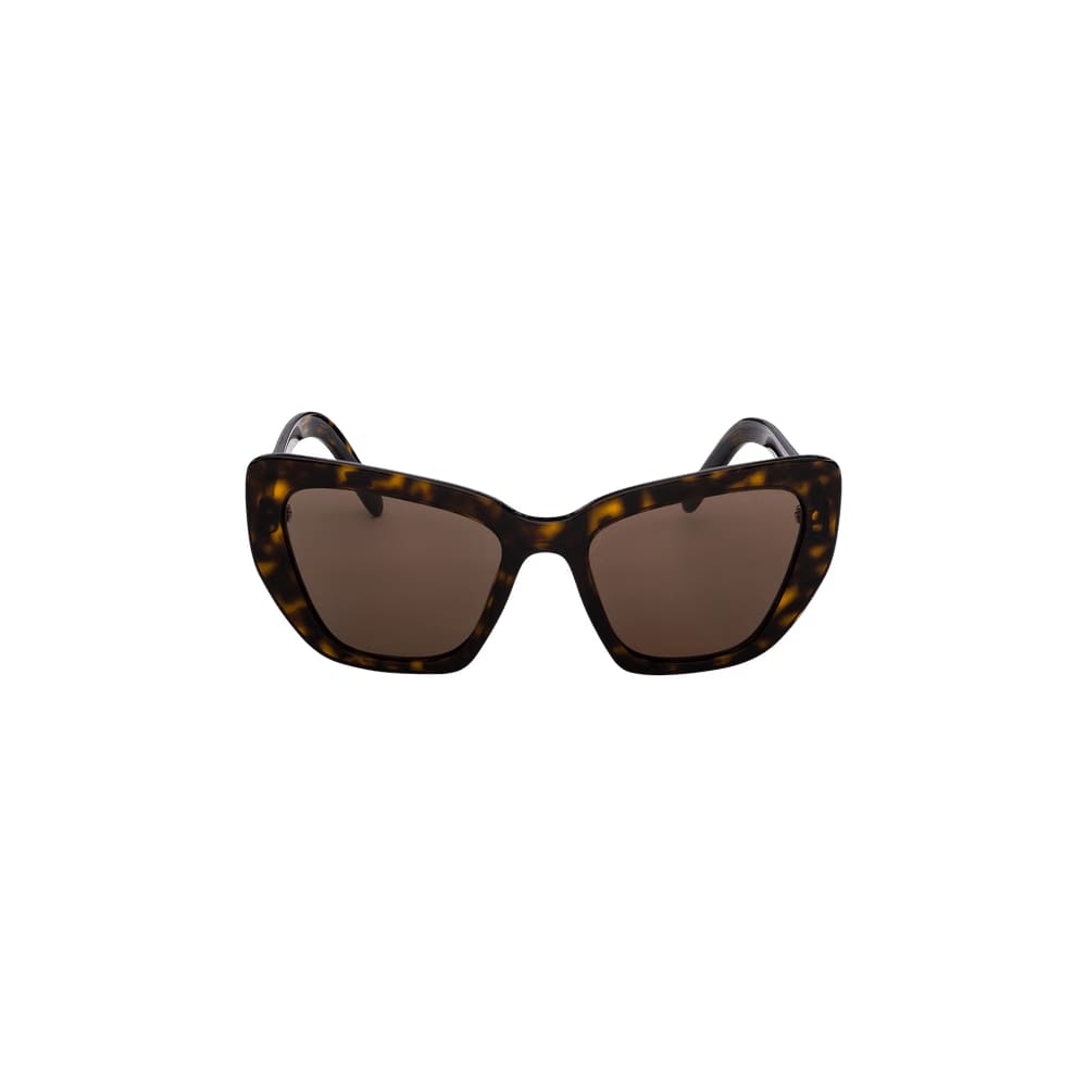 Prada Cat Eye Frame Acetate Sunglasses Brown