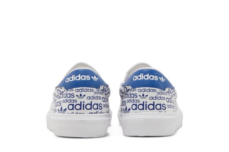 Adidas Court Rallye Slip Allover Logo - Collegiate Royal