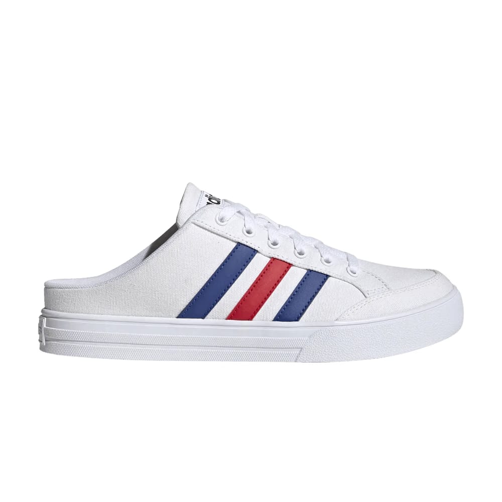 Adidas VS Set Mule White Royal Blue Scarlet