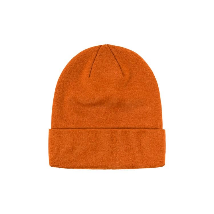 Stussy Crown Jacquard Cuff Beanie Orange