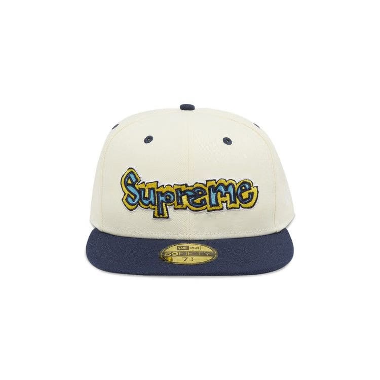 Supreme x New Era Gonz Logo Hat Natural