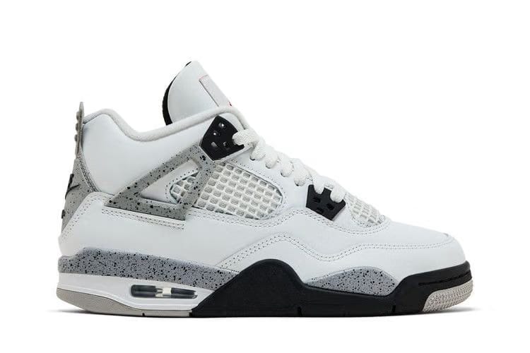 Air Jordan 4 Retro OG GS White Cement 2025