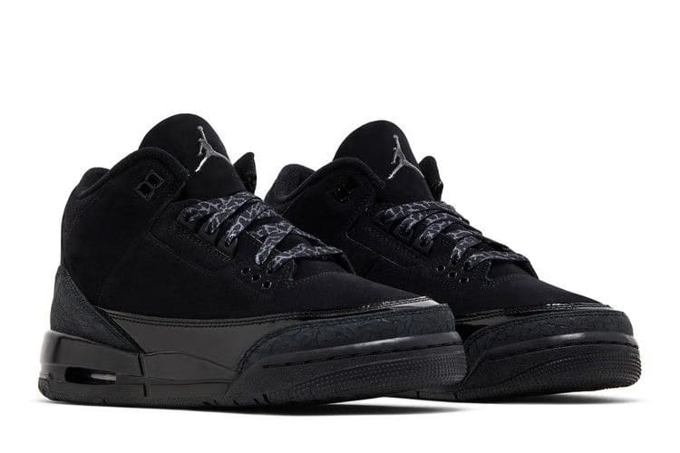 Air Jordan 3 Retro GS Black Cat 2025