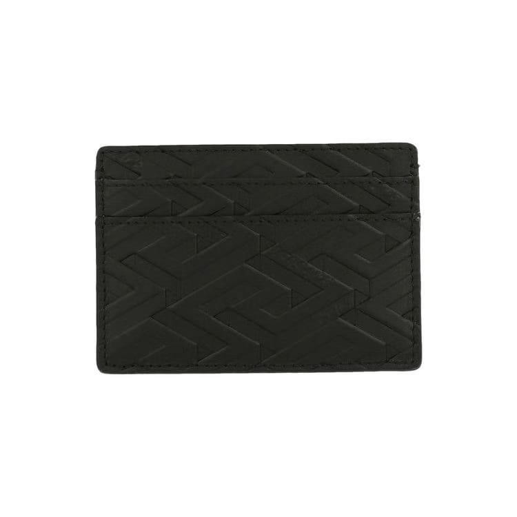 Versace Greca Card Case Black