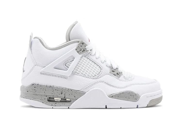 Air Jordan 4 Retro GS White Oreo