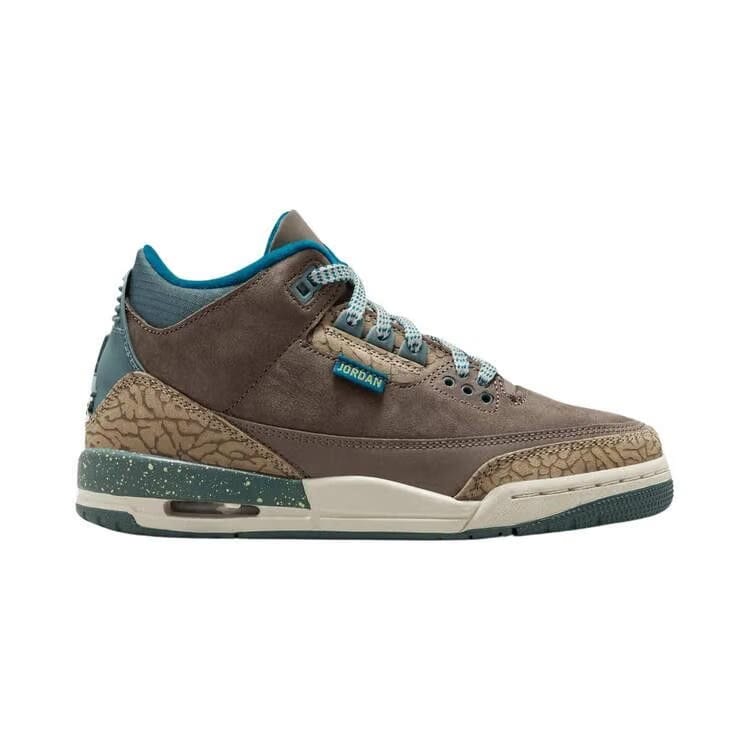 Air Jordan 3 GS Olive Grey