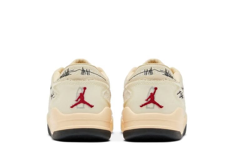 Air Jordan Who Decides War x Wmns Jordan Flight Court 'The World Is Your Court - Crèpe'