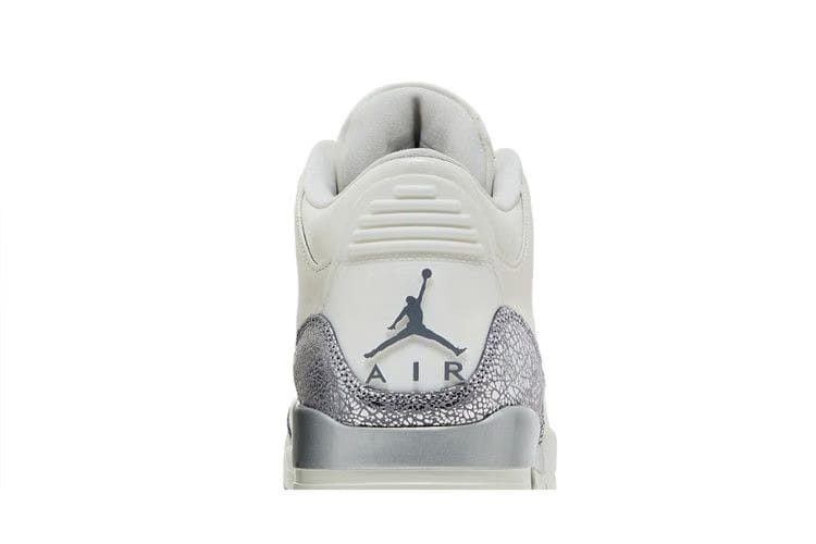 Wmns Air Jordan 3 Retro 'Sail Metallic Silver'