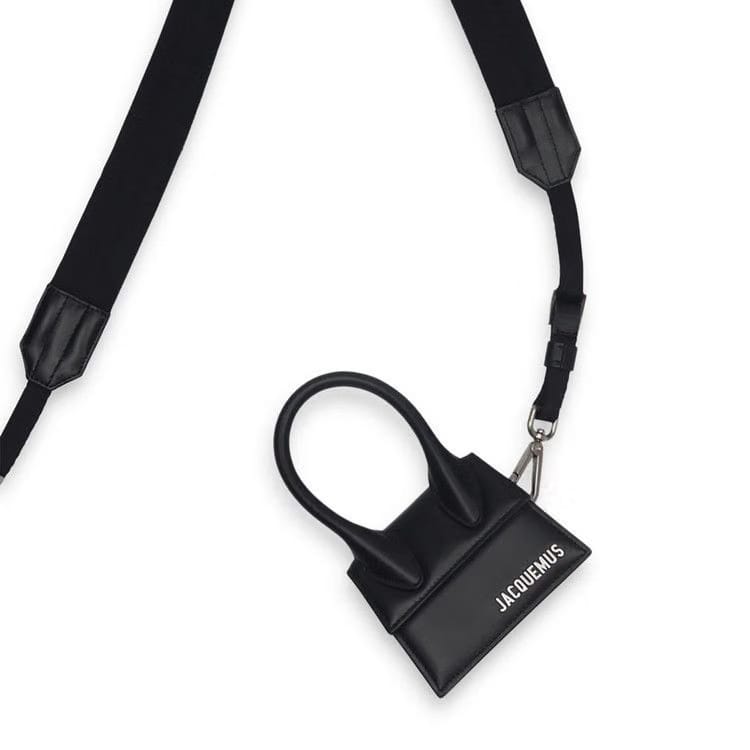 Jacquemus Le Chiquito Homme Mini handbag Black Silver