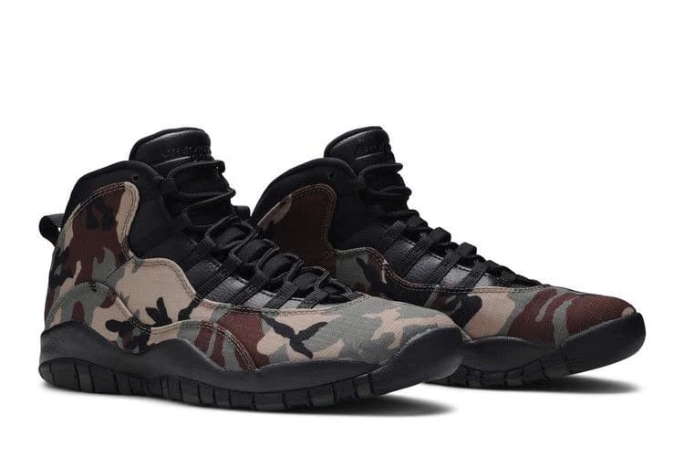 Air Jordan 10 Retro Woodland Camo