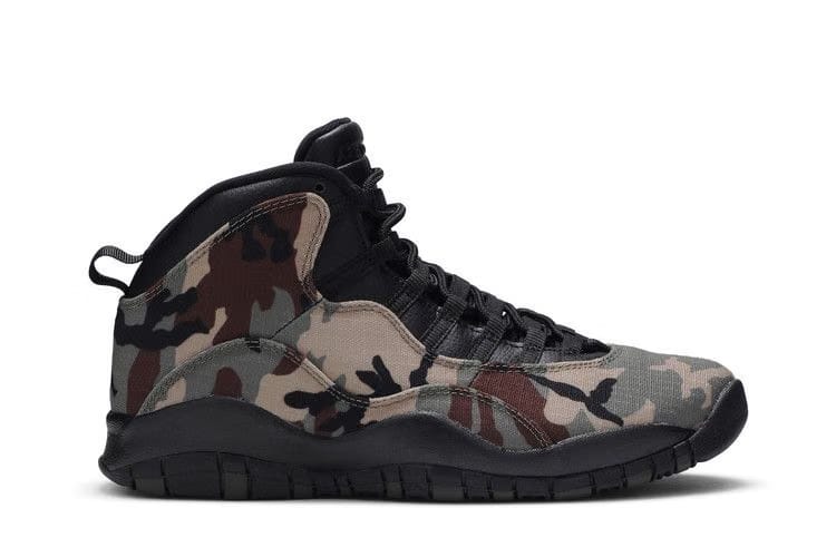 Air Jordan 10 Retro Woodland Camo