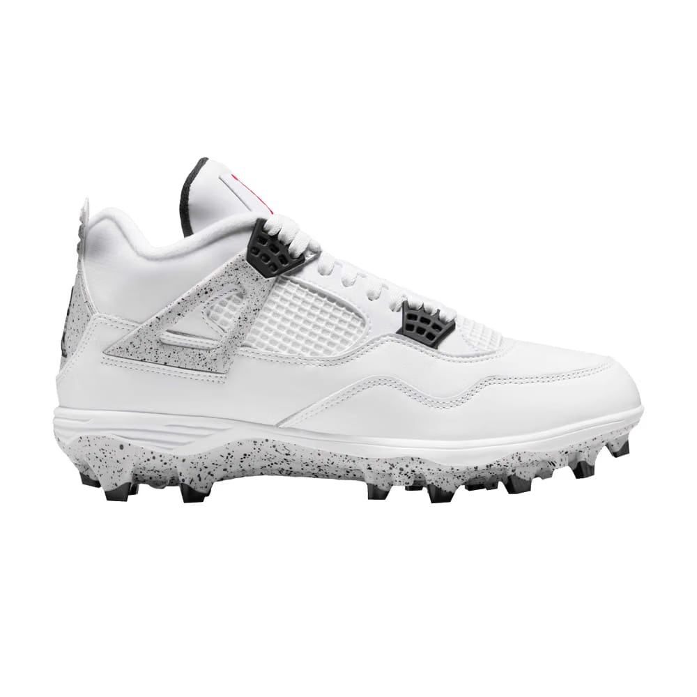 Air Jordan 4 Retro TD Cleat White Cement