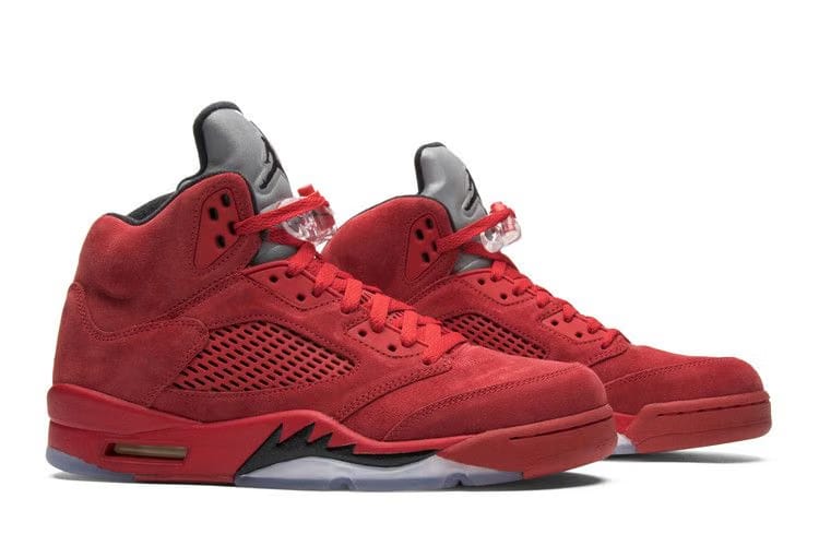 Air Jordan 5 Retro Red Suede