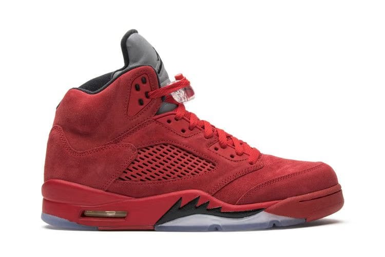 Air Jordan 5 Retro Red Suede