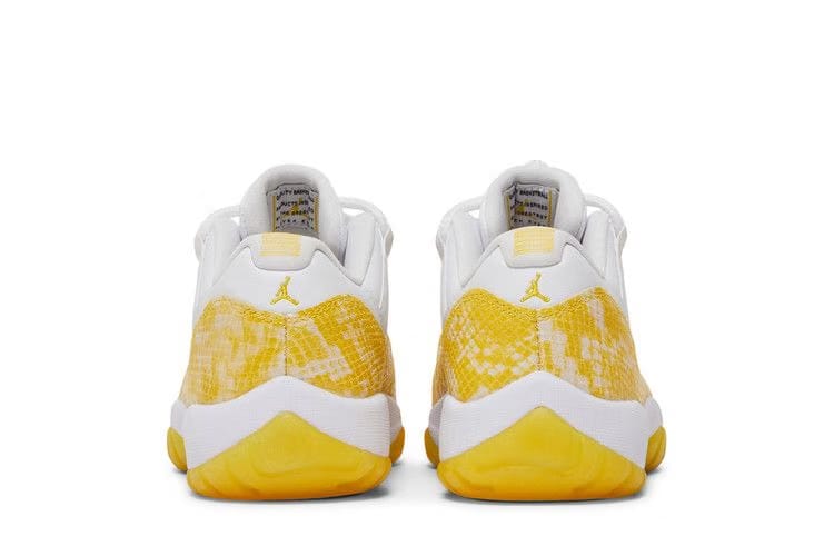 Wmns Air Jordan 11 Low 'Yellow Snakeskin'