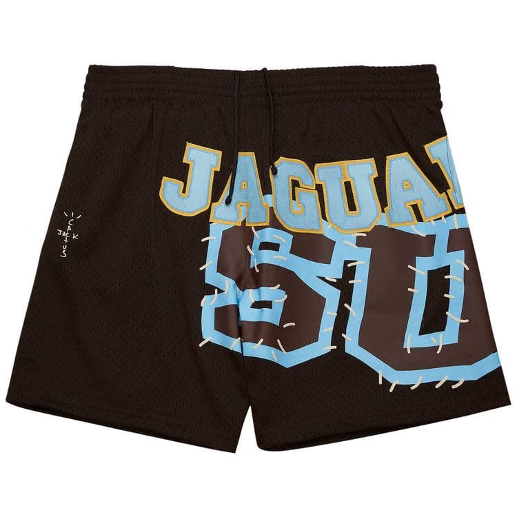 Cactus Jack by Travis Scott x Mitchell & Ness Southern University Shorts Brown