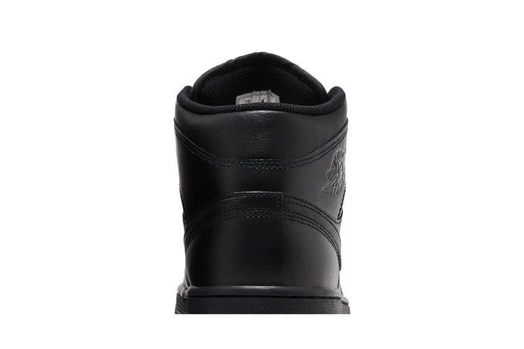 Air Jordan 1 Mid Triple Black 2022