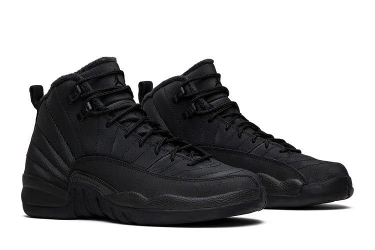 Air Jordan 12 Retro Winterized GS Triple Black
