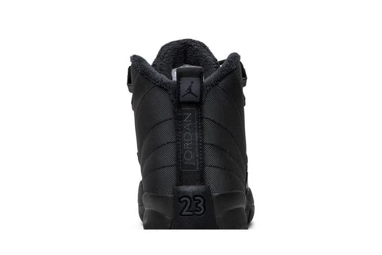 Air Jordan 12 Retro Winterized GS Triple Black