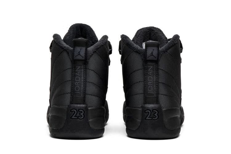 Air Jordan 12 Retro Winterized GS Triple Black