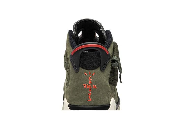 Travis Scott x Air Jordan 6 Retro GS Olive
