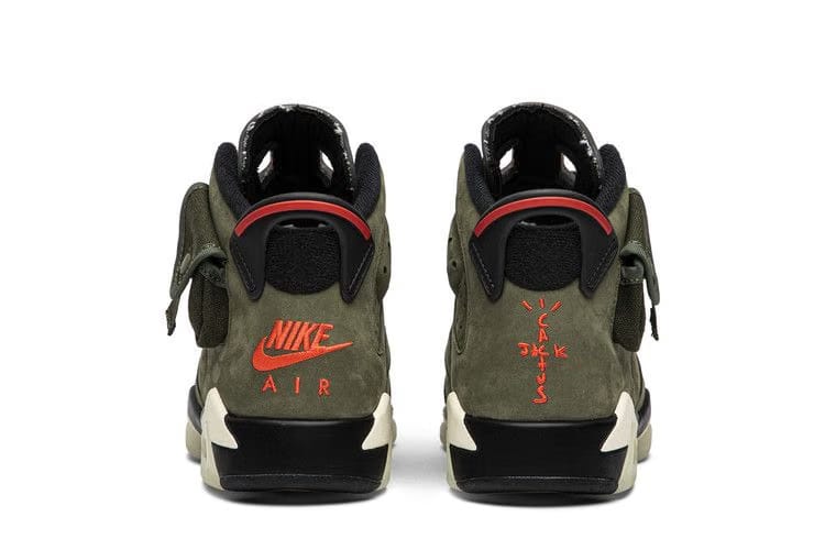 Travis Scott x Air Jordan 6 Retro GS Olive