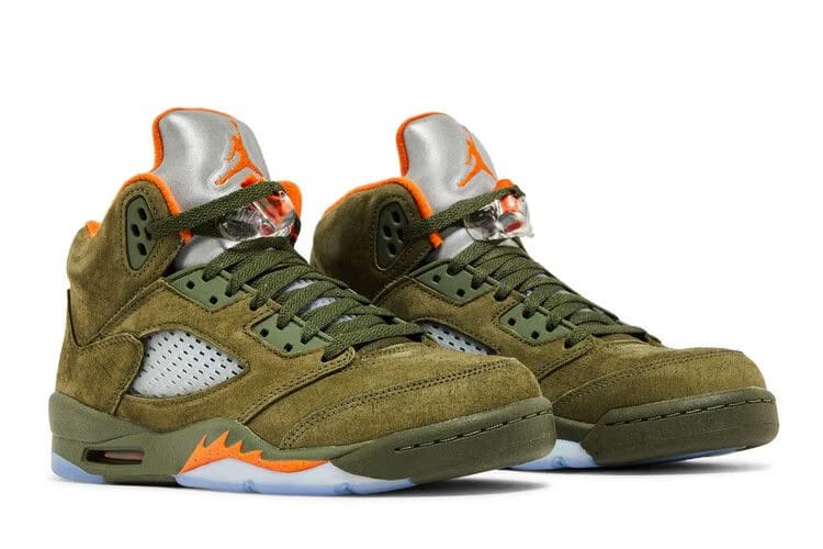 Air Jordan 5 Retro GS Olive 2024
