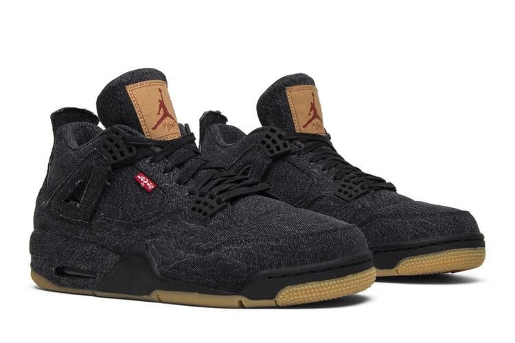 Levi's x Air Jordan 4 Retro Black Denim