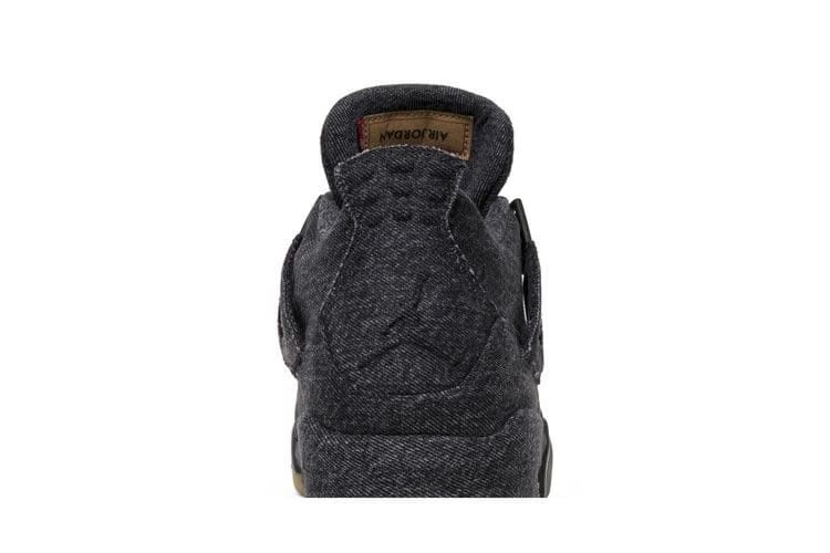 Levi's x Air Jordan 4 Retro Black Denim