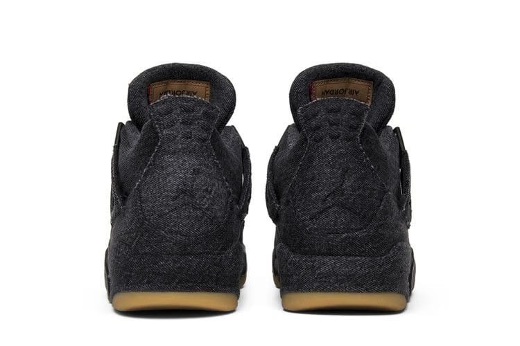 Levi's x Air Jordan 4 Retro Black Denim