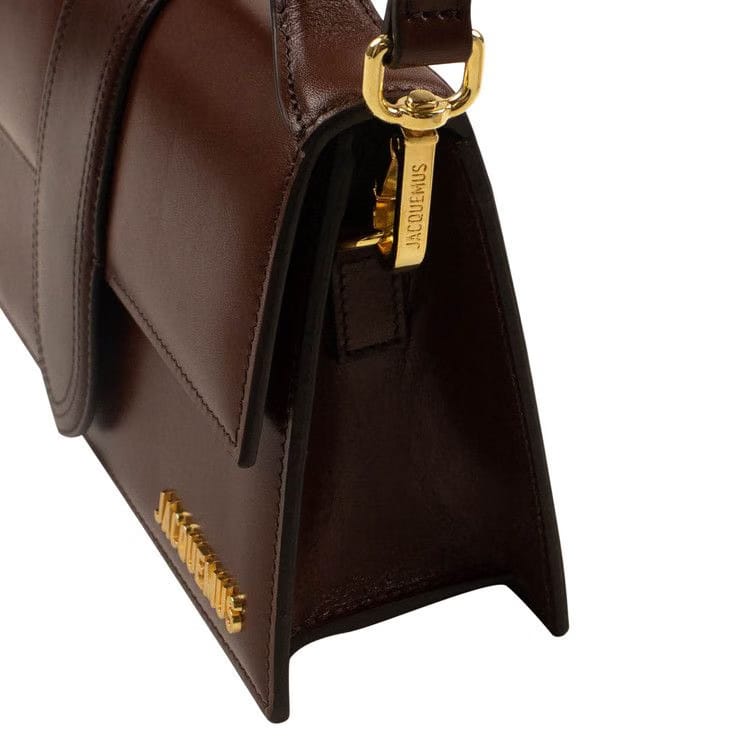 Jacquemus Le Grand Bambino Leather Crossbody Bag Brown