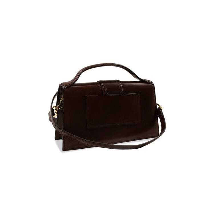 Jacquemus Le Grand Bambino Leather Crossbody Bag Brown