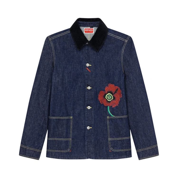 Kenzo Workwear Denim Jacket Indigo