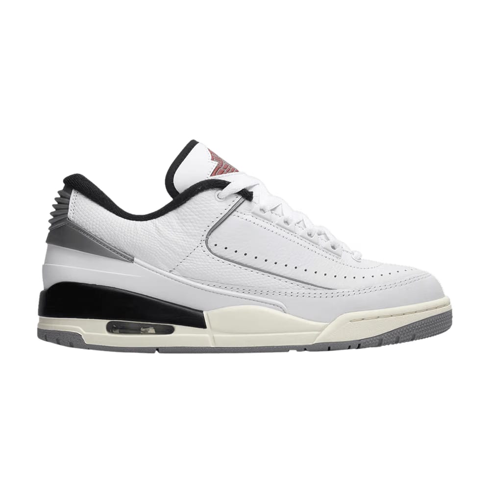 Air Jordan 2/3 White Black Metallic Silver