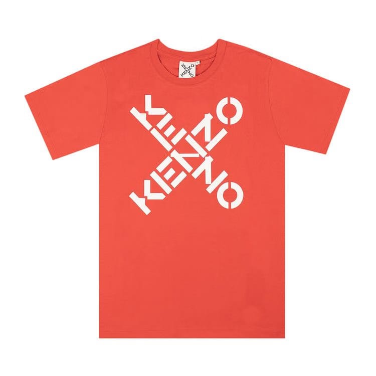 Kenzo Big x Shorts-Sleeve T-Shirt Red