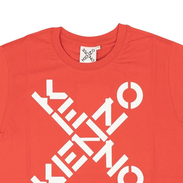 Kenzo Big x Shorts-Sleeve T-Shirt Red