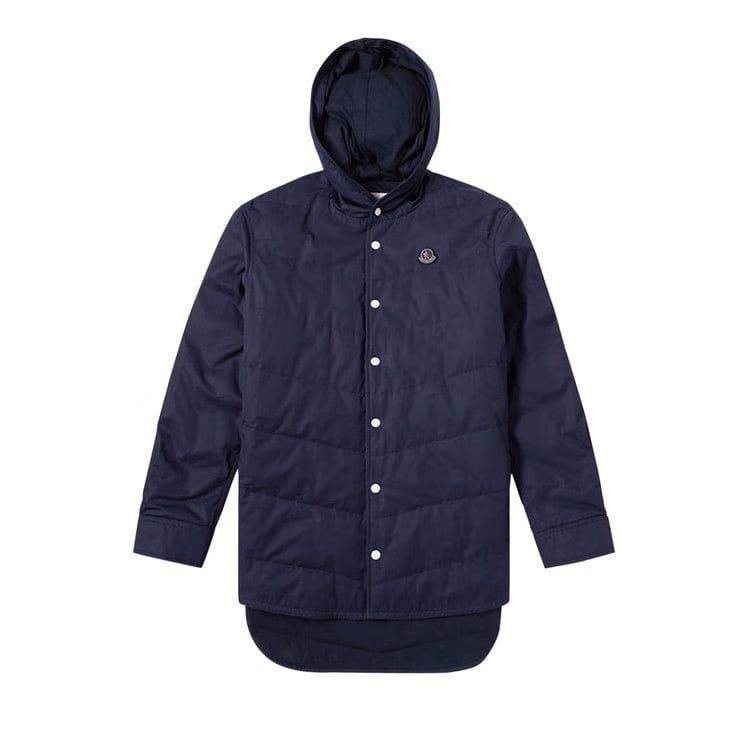 Moncler Genius x Kith Soularac Long Quilted Hoodie Navy