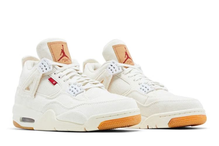 Levi's x Air Jordan 4 Retro White Denim