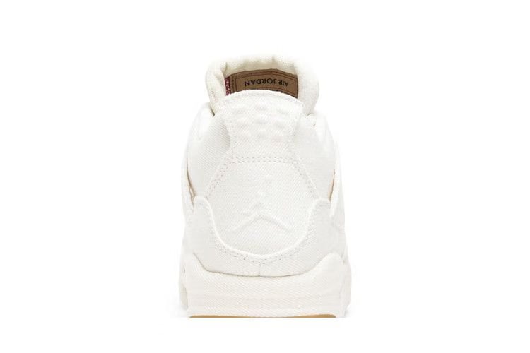 Levi's x Air Jordan 4 Retro GS White Denim
