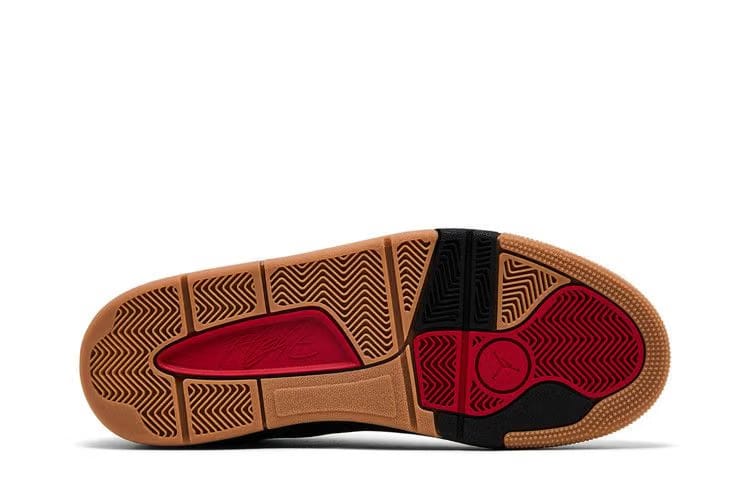 Air Jordan Flight Court Black Red Gum
