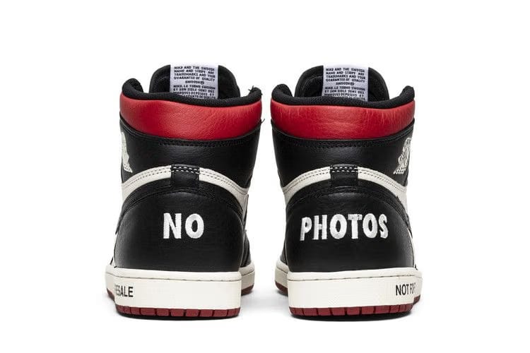 Jordan 1 Retro High Not For Resale Varsity Red