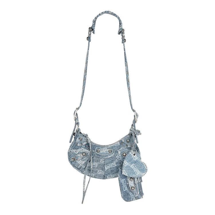 Balenciaga Le Cagole XS Shoulder Bag Blue
