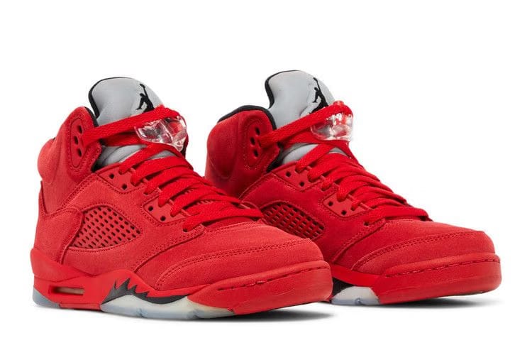 Air Jordan 5 Retro BG Red Suede