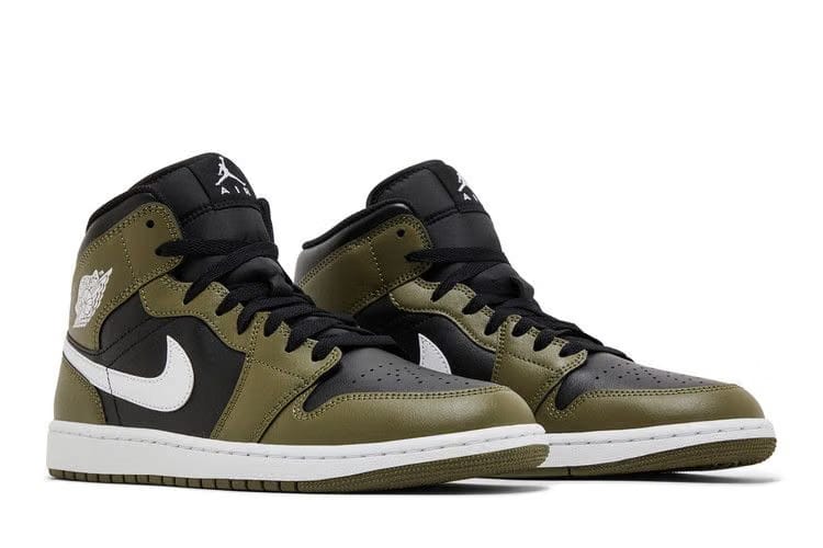 Air Jordan 1 Mid Medium Olive