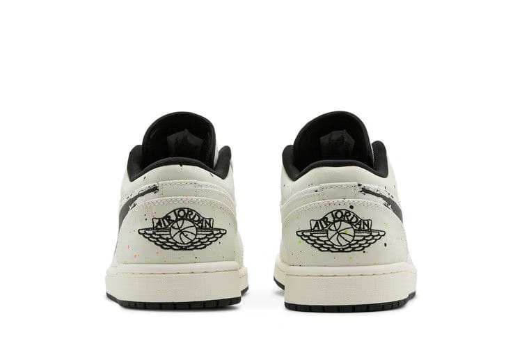Air Jordan 1 Low Brushstroke Swoosh - Paint Splatter