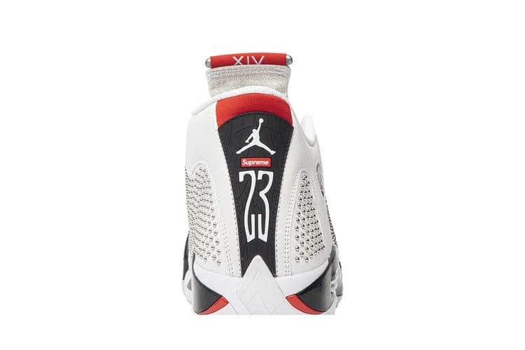 Supreme x Air Jordan 14 Retro White